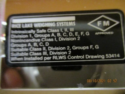 NEW Rice Lake Weighing Systems RL30000-2K