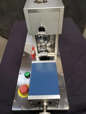 USED MTI MSK-500 DESKTOP SEMI-AUTO GROOVING MACHINE
