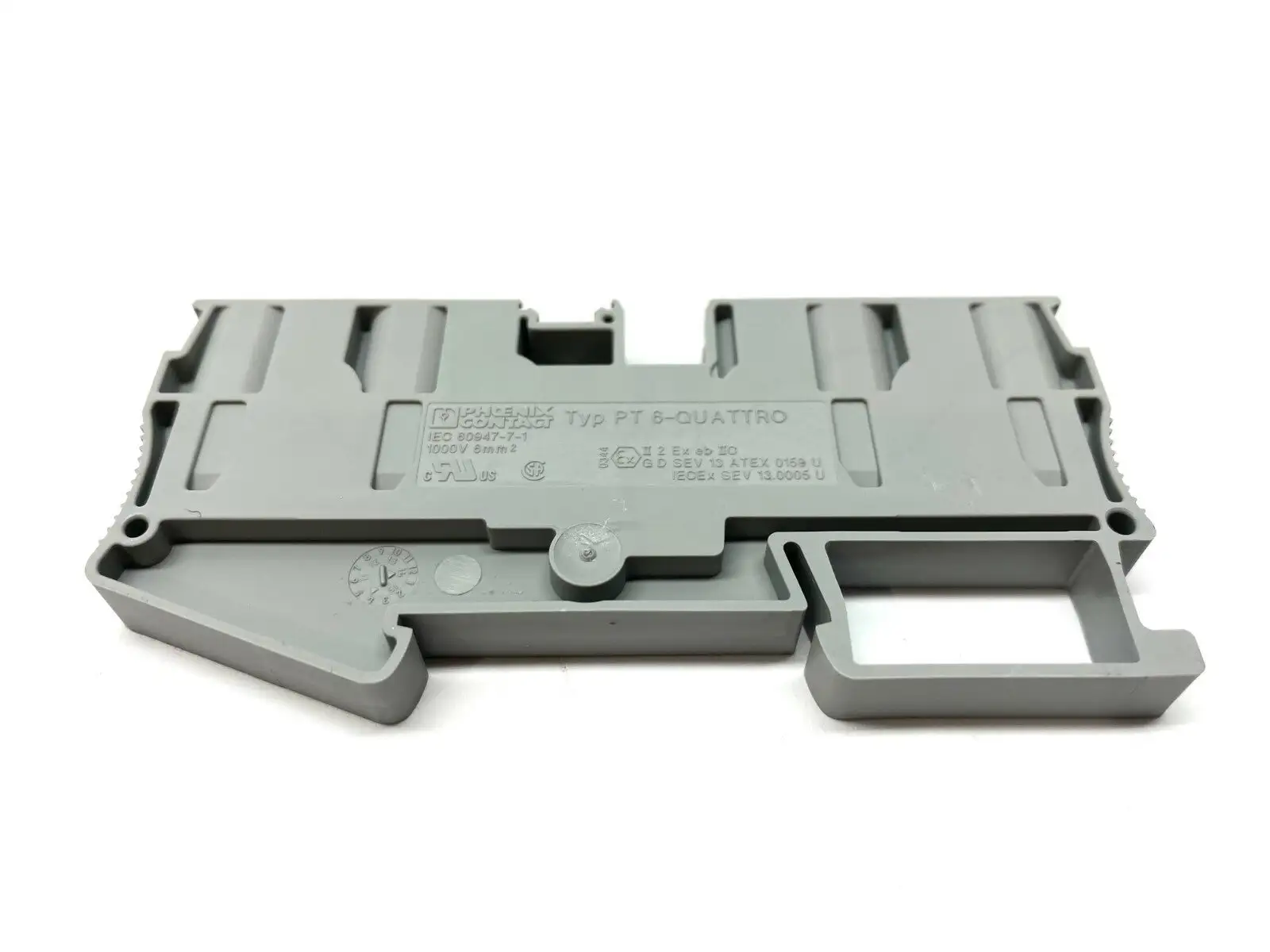 Typ PT 6-Quattro,PT 6-QUATTRO,3212934 | Phoenix Contact Typ PT 6-QUATTRO Feed-Through Terminal Block 3212934 - Used