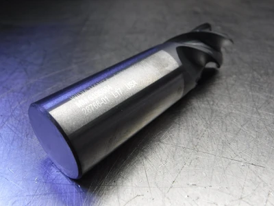 Widia/Hanita 1" 4 Flute Carbide Endmill 1 Shank 1.0x1.0x1.50x4.0-0.125R (LOC1461)