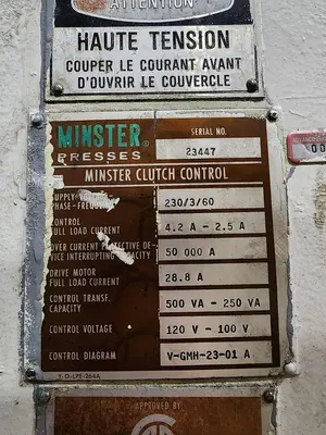 USED MINSTER #6