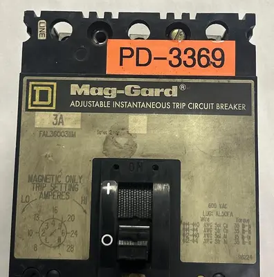 Used SQUARE D FAL36003IIM Miscellaneous Equipment (Electrical & Power) Ohio US | Surplus Asset Holdings #1240153