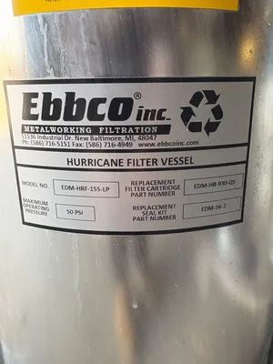 EBBCO EDM-HRF-155-LP Electrical/PLC/Automation | ESS Industrial Equipment Sales (9)