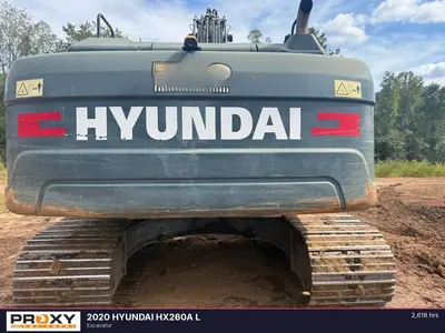 Used 2021 HYUNDAI HX260A L Crawler Excavators North Carolina US | Proxy Equipment #1513104