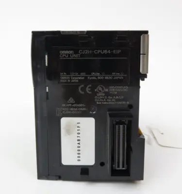 Used Omron CJ2H-CPU64-EIP Input / Output Modules California US | ANACAPA EQUIPMENT BROKERS, INC #1545482