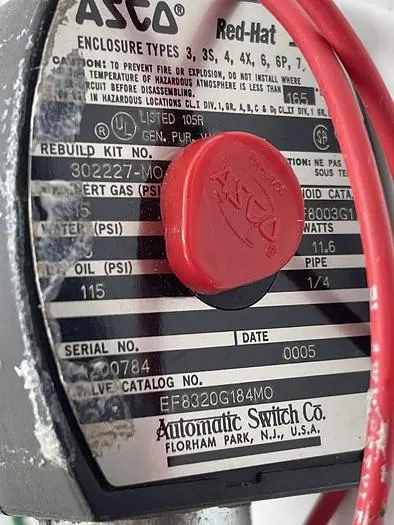 Used ASCO ASCO 302227-M0 Misc Electrical & Power Parts | ND Industrial Surplus #1213451