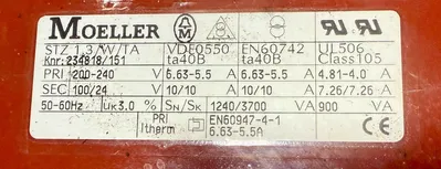 MÖELLER STZ1.3/W/TA Transformers | Great American Equipment Company (3)