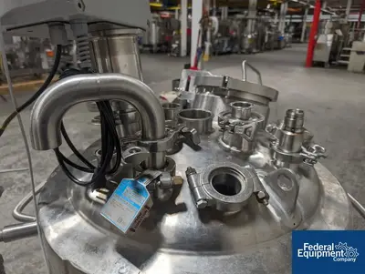 USED Precision 100 Liter Precision Stainless Reactor, 316L S/S, 60/100#