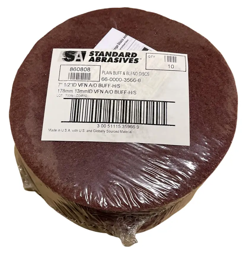 Standard Abrasives 8" Surface Conditioning Discs Hook & Loop A/O Medium 10 Pack