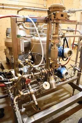 GEA Westfalia GSC 40-06-077 Hydrostop beer clarifier skid, 316SS.