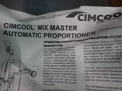 USED CIMCOOL E1007