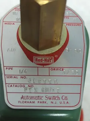 New | in-Stock ASCO FTX 8317A7 Solenoid Valves | Surplus Asset Holdings #1204231