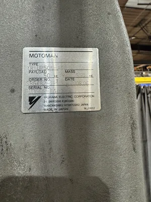 2008 MOTOMAN UP50N WELDERS, SPOT, N/C & CNC, ROBOTIC | Machinery Resources International (7)