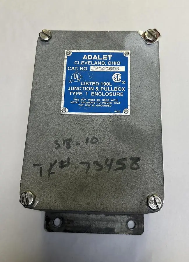 Used ADALET P040603 Miscellaneous Equipment (Electrical & Power) | Surplus Asset Holdings #1195094