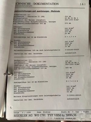 USED 1998 HAEUSLER VRM-HY