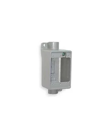 Cooper Crouse-Hinds Eaton FSC2 2F Condulet Single Gang Device Box, Iron, 3/4 In [New]