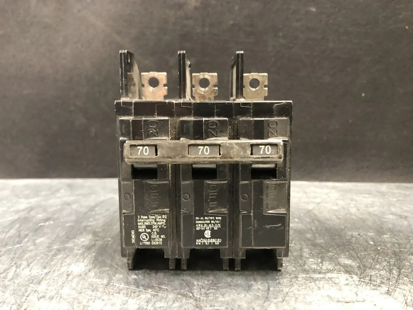 USED SIEMENS BQ3B070