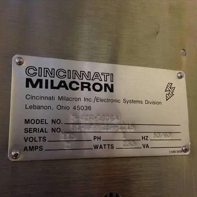 USED CINCINNATI MILACRON 3-424-1806A