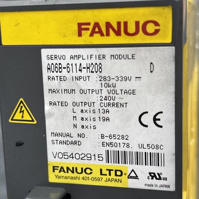 Used FANUC A06B-6114-H208 Misc Industrial Equipment California US | Davliegogo LLC #1732491