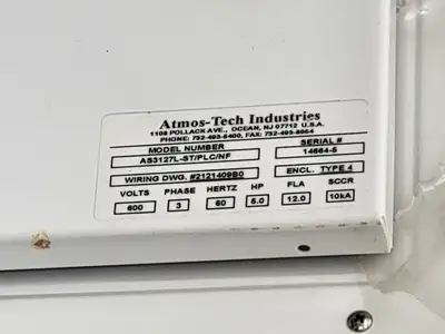 NEW ATMOS-TECH AS3127L-ST/PLC/NF