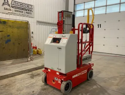 New | in-Stock 2026 MEC MME25 VERTICAL MAST LIFT Scissor Lifters Alberta CA | Adcock Equipment #1417580