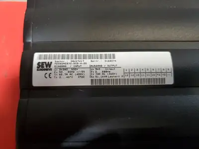 Used Sew Eurodrive MDX60A0370-503-4-00 MOVIDRIVE DRIVE, 51.1kVA, 500V Variable Speed Drives | Palmetto Automation #1149444
