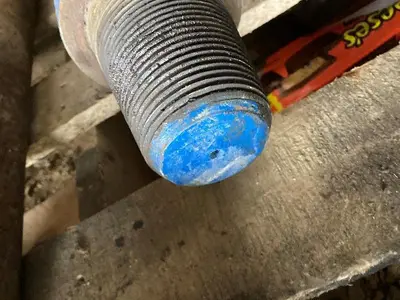 Used AFTERMARKET 5 ½” DIAMETER X 17” LENGTH CABLE TOOL DRILLING CHISEL BIT Drills Pennsylvania US | East West Machinery & Drilling #1417238
