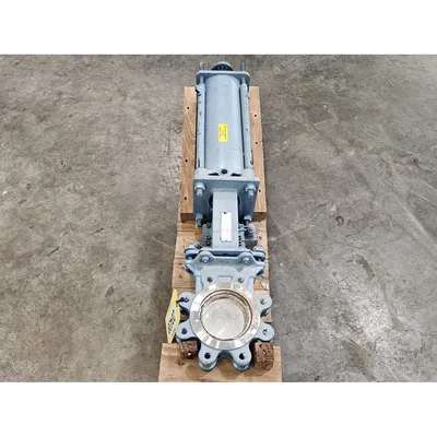 Used 4" DeZurik Pneumatic Knife Gate Valve - Figure 800