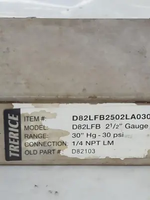New | in-Stock TRERICE D82LFB Temperature and Pressure Testers Ohio US | Surplus Asset Holdings #1403161
