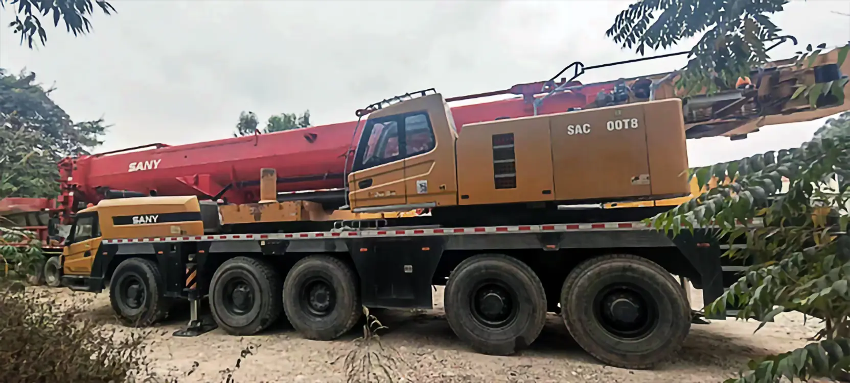 Used 2021 SANY SAC2600T8 Rough Terrain Cranes Texas US | Uriquip #1421193