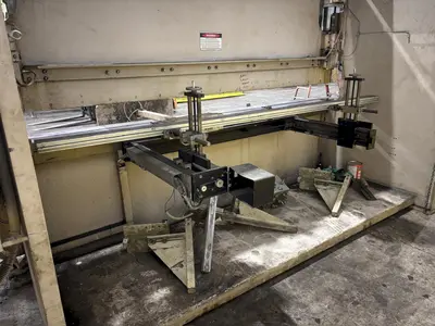 180 TON X 12' WYSONG MODEL #FAB180-144 HYDRAULIC PRESS BRAKE: STOCK #10742