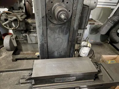 6" X 18" PARKER MAJESTIC HAND SURFACE GRINDER. STOCK # 1170523.