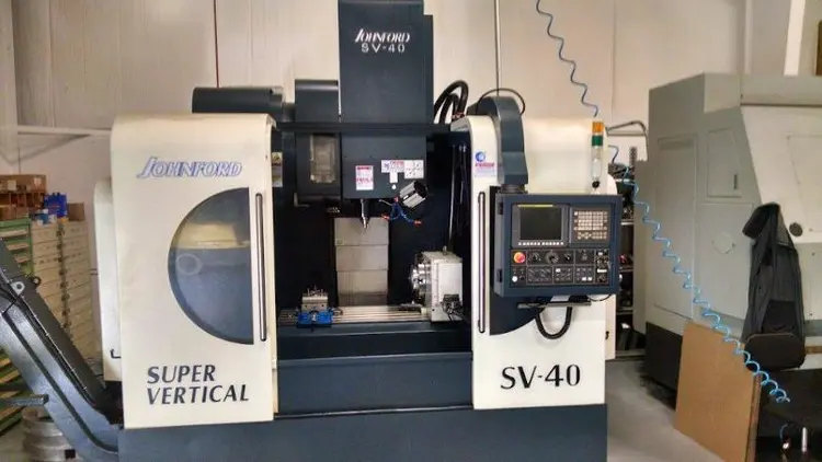 Used 2013 JOHNFORD SV-40 Vertical Machining Centers Vermont US | Two Spade Machinery LLC #506914