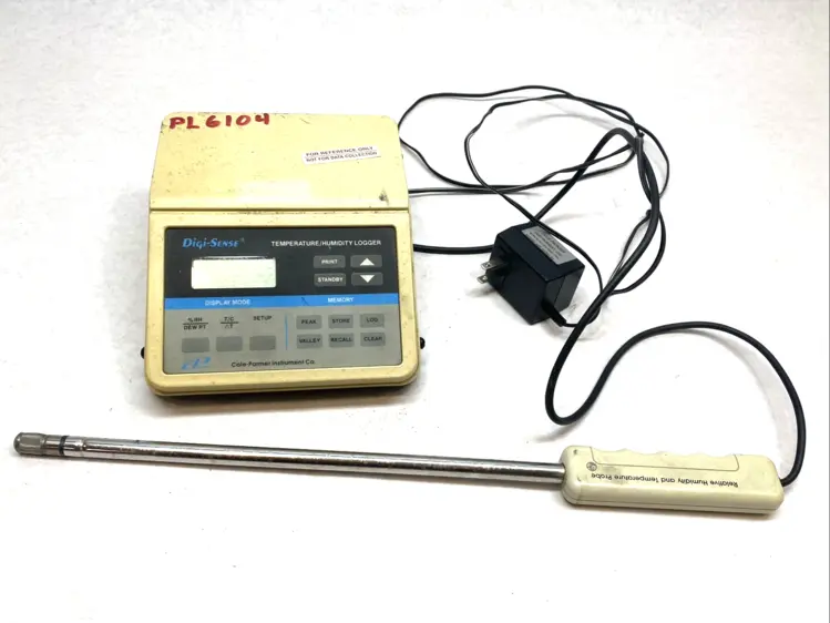 Used DIGI-SENSE THERMOMETER HUMIDITY TEMPERATURE LOGGER TYPE J SENSOR Sensors | Maverick Industrial Sales #1104253