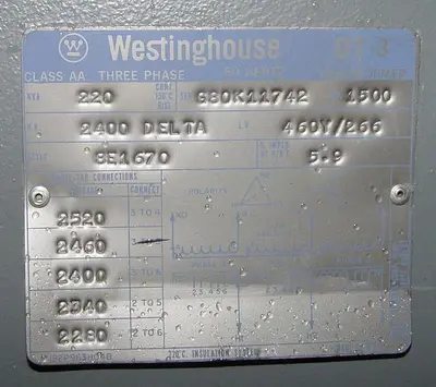 USED WESTINGHOUSE 8E1-670 / DT-3