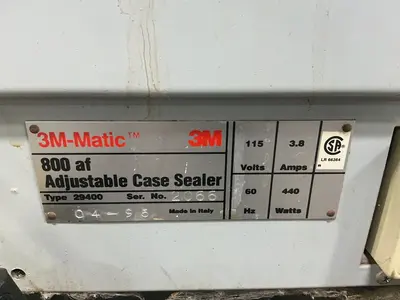 Used 1995 3M 29400 Sealers Ohio US | HGR 24 #1305125
