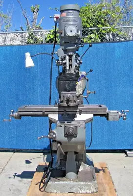 Bridgeport 1.5 HP J Head Vertical Mill Milling Machine Variable Speed 460V 3 Ph