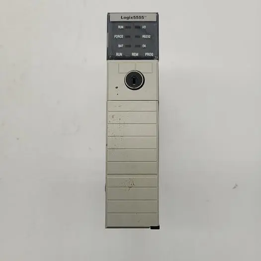 Used ALLEN-BRADLEY ALLEN-BRADLEY PROCESSER UNIT 1756-L55 SER.A 1756-M12 PLC Processors | ND Industrial Surplus #1215966