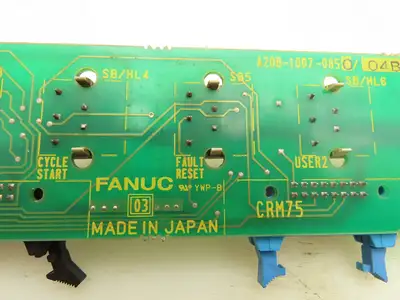 Fanuc A20B-1007-0850/04B Switch Control Board PBC Operator Panel