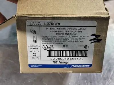 NEW THOMAS BETTS L075GRL