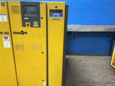 Used 2011 KAESER BSD 50 Rotary Screw & Sliding Vane Air Compressors Ohio US | HGR 24 #1705011
