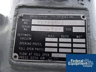USED International Sheet Metal Inc 100 Gal International Sheet Metal Inc Receiver, S/S, 50#