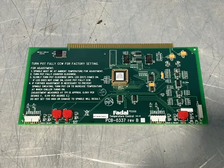 Used FADAL PCB0337 I/O Boards & Replacement Parts Ohio US | HGR 24 #1357458