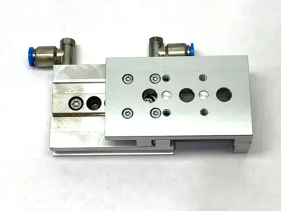 New | in-Stock Festo Pneumatic Mini Slide Cylinder 10mm Bore 30mm Stroke 8078841 Pneumatic Cylinders Michigan US | Maverick Industrial Sales #1390714