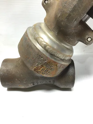 Rockwell-edward F3624 Univalve 3/4in Steel Socket Weld Globe Valve