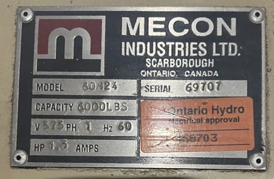 USED MECON 60M24