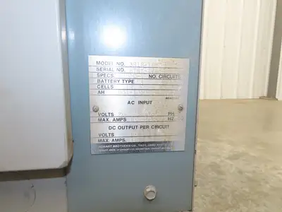 Hobart 3R18-1050 Forklift Battery Charger 45V 831-1050Ah 220A 208/230/460V 3Ph