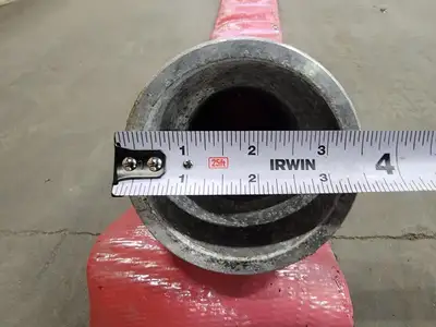 3" x 55 ft Brown PVC Discharge Hose