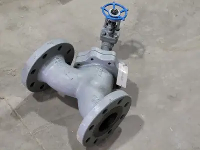 3" Fig 34 Y-Type Strainer w/ 3/4" Class 800 Gate Valve C-2054B-02TY