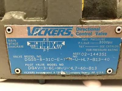 USED VICKERS DG4V-3-6C-M-U-HL7-60-B13
